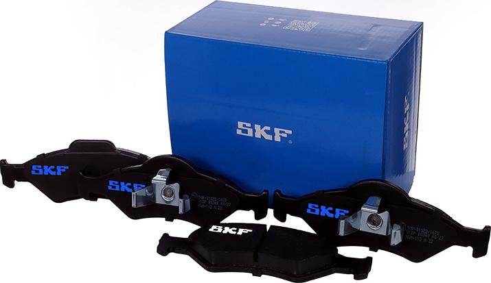 SKF VKBP 80348 - Kit de plaquettes de frein, frein à disque cwaw.fr