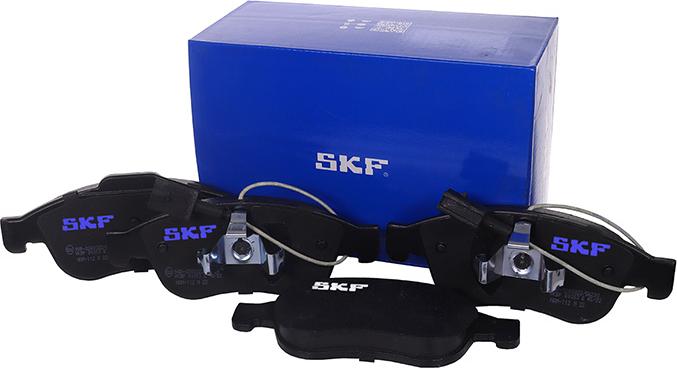 SKF VKBP 80353 E - Kit de plaquettes de frein, frein à disque cwaw.fr