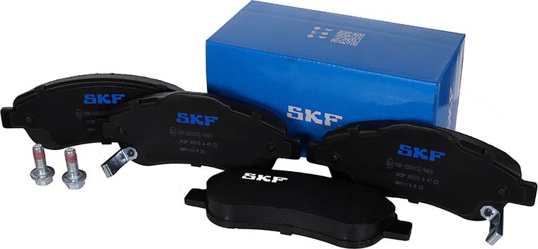 SKF VKBP 80318 A - Kit de plaquettes de frein, frein à disque cwaw.fr