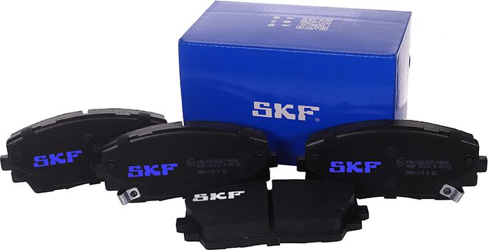 SKF VKBP 80332 A - Kit de plaquettes de frein, frein à disque cwaw.fr