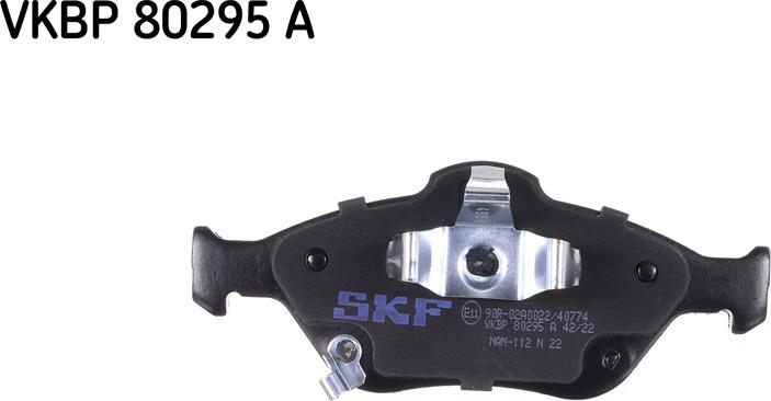 SKF VKBP 80295 A - Kit de plaquettes de frein, frein à disque cwaw.fr