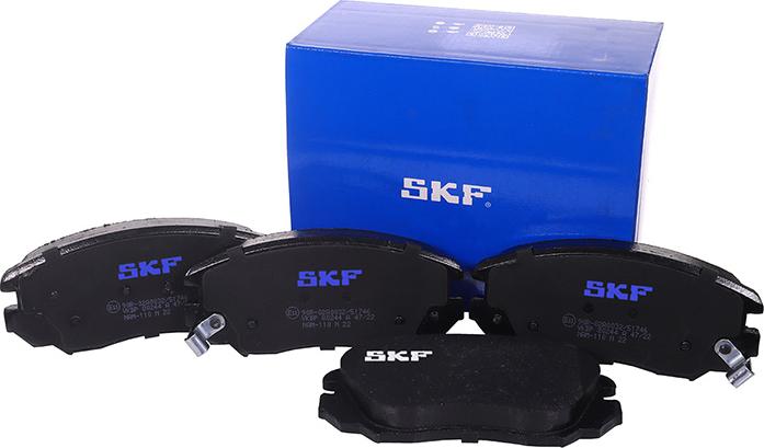 SKF VKBP 80244 A - Kit de plaquettes de frein, frein à disque cwaw.fr