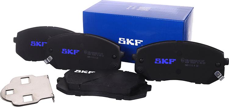 SKF VKBP 80267 A - Kit de plaquettes de frein, frein à disque cwaw.fr