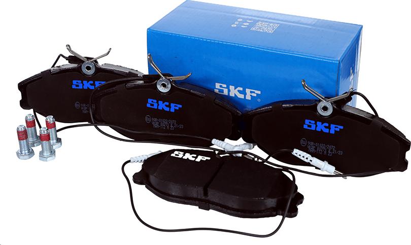 SKF VKBP 80771 E - Kit de plaquettes de frein, frein à disque cwaw.fr