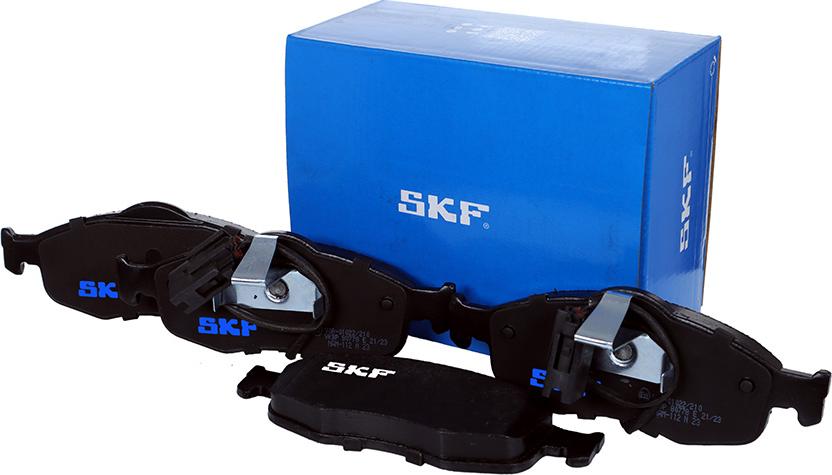 SKF VKBP 80778 E - Kit de plaquettes de frein, frein à disque cwaw.fr