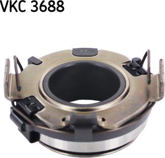 SKF VKC 3688 - Butée de débrayage cwaw.fr