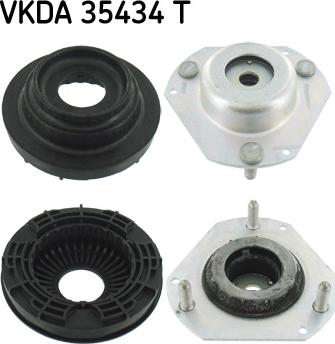 SKF VKDA 35434 T - Coupelle de suspension cwaw.fr