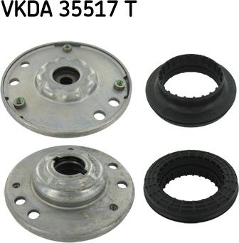 SKF VKDA 35517 T - Coupelle de suspension cwaw.fr