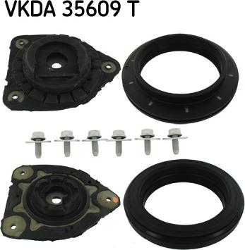 SKF VKDA 35609 T - Coupelle de suspension cwaw.fr