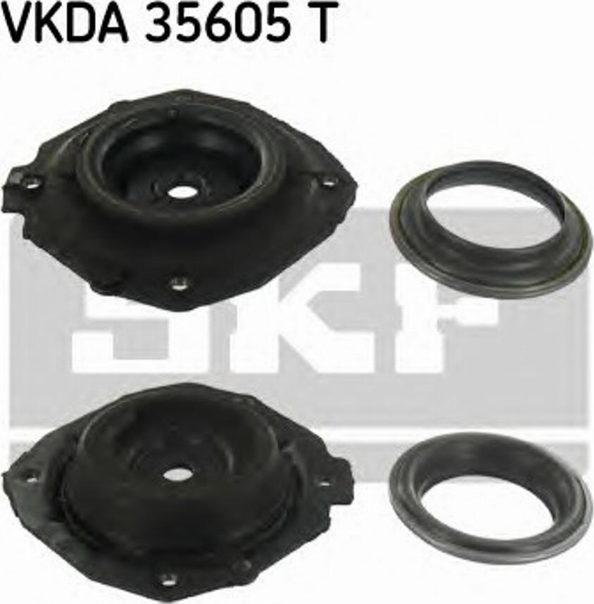 SKF VKDA35605T - Roulement, coupelle de suspension cwaw.fr