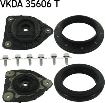 SKF VKDA 35606 T - Coupelle de suspension cwaw.fr