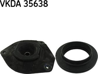 SKF VKDA 35638 - Coupelle de suspension cwaw.fr