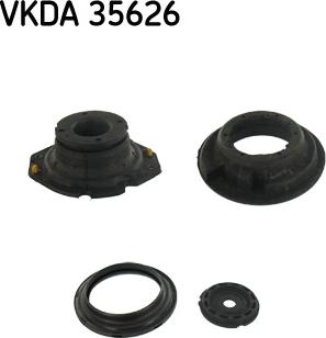 SKF VKDA 35626 - Coupelle de suspension cwaw.fr