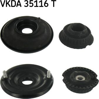 SKF VKDA 35116 T - Coupelle de suspension cwaw.fr