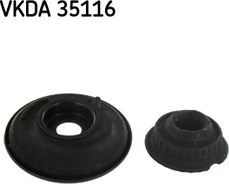 SKF VKDA 35116 - Coupelle de suspension cwaw.fr