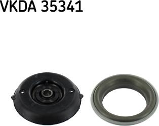 SKF VKDA 35341 - Coupelle de suspension cwaw.fr