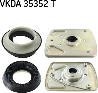 SKF VKDA 35352 T - Coupelle de suspension cwaw.fr