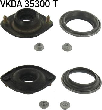 SKF VKDA 35300 T - Coupelle de suspension cwaw.fr