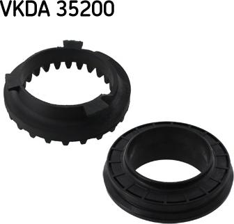 SKF VKDA 35200 - Roulement, coupelle de suspension cwaw.fr