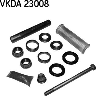 SKF VKDA23008 - Kit de réparation, suspension de roue cwaw.fr