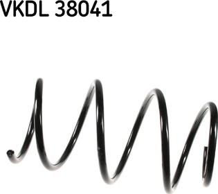 SKF VKDL 38041 - Ressort de suspension cwaw.fr