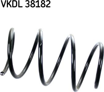 SKF VKDL 38182 - Ressort de suspension cwaw.fr