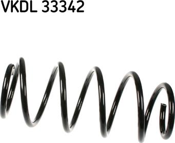 SKF VKDL 33342 - Ressort de suspension cwaw.fr