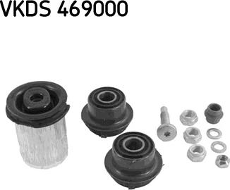 SKF VKDS 469000 - Kit de réparation, corps de l'essieu cwaw.fr