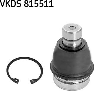 SKF VKDS 815511 - Rotule de suspension cwaw.fr