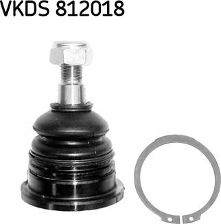 SKF VKDS 812018 - Rotule de suspension cwaw.fr