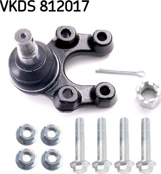 SKF VKDS 812017 - Rotule de suspension cwaw.fr