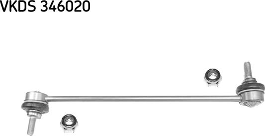 SKF VKDS 346020 - Entretoise / tige, stabilisateur cwaw.fr