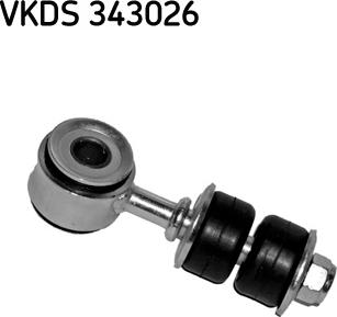 SKF VKDS 343026 - Entretoise / tige, stabilisateur cwaw.fr