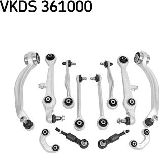 SKF VKDS 361000 - Coupelle de suspension cwaw.fr