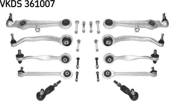 SKF VKDS 361007 - Kit de réparation, fusée d'essieu cwaw.fr