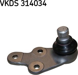 SKF VKDS 314034 - Rotule de suspension cwaw.fr