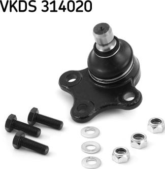 SKF VKDS 314020 - Rotule de suspension cwaw.fr