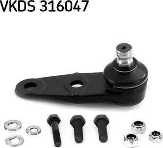 SKF VKDS 316047 - Rotule de suspension cwaw.fr