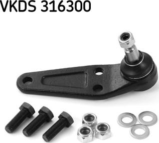 SKF VKDS 316300 - Rotule de suspension cwaw.fr