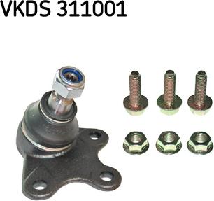 SKF VKDS 311001 - Rotule de suspension cwaw.fr