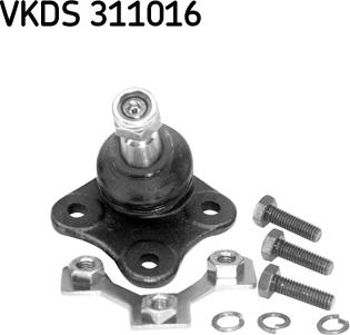 SKF VKDS 311016 - Rotule de suspension cwaw.fr