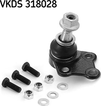 SKF VKDS 318028 - Rotule de suspension cwaw.fr