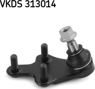 SKF VKDS 313014 - Rotule de suspension cwaw.fr