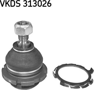 SKF VKDS 313026 - Rotule de suspension cwaw.fr