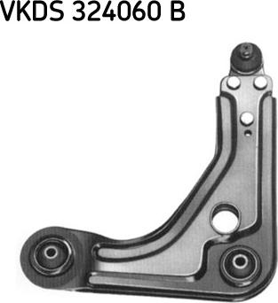 SKF VKDS 324060 B - Bras de liaison, suspension de roue cwaw.fr