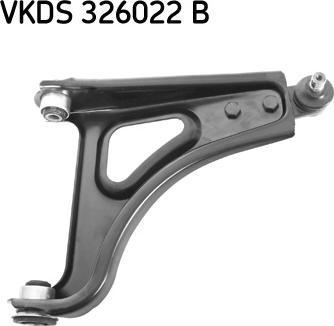 SKF VKDS 326022 B - Bras de liaison, suspension de roue cwaw.fr