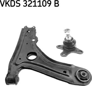 SKF VKDS 321109 B - Bras de liaison, suspension de roue cwaw.fr