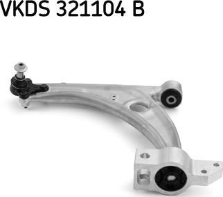 SKF VKDS 321104 B - Bras de liaison, suspension de roue cwaw.fr