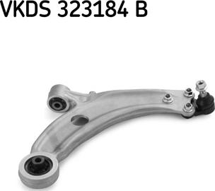 SKF VKDS 323184 B - Bras de liaison, suspension de roue cwaw.fr