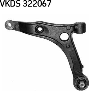 SKF VKDS 322067 - Bras de liaison, suspension de roue cwaw.fr